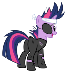 Size: 3000x3210 | Tagged: safe, artist:sidorovich, twilight sparkle, pony, unicorn, g4, it's about time, butt, female, future twilight, high res, mare, plot, simple background, smiling, solo, transparent background, twibutt, unicorn twilight, vector