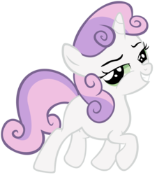 Size: 3000x3337 | Tagged: safe, artist:sidorovich, sweetie belle, pony, unicorn, g4, female, filly, high res, simple background, solo, transparent background, vector