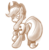 Size: 2454x2485 | Tagged: safe, artist:leadhooves, applejack, earth pony, pony, g4, angry, female, high res, looking back, monochrome, solo