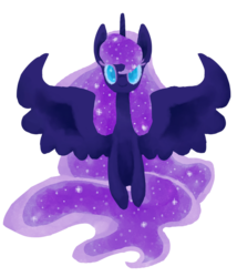 Size: 717x837 | Tagged: safe, artist:paintrolleire, oc, oc only, alicorn, pony, not luna, solo