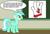 Size: 867x588 | Tagged: safe, artist:ponyflea, lyra heartstrings, pony, g4, chalkboard, gloves, hamburger helper, hand, hand fetish, helping hand, human studies101 with lyra, meme, that pony sure does love hands