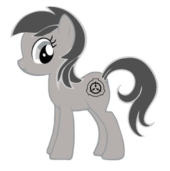 Size: 793x800 | Tagged: safe, artist:shebleha, ponified, scp, simple background, white background