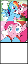 Size: 656x1494 | Tagged: safe, edit, pinkie pie, rainbow dash, g4, female, template