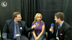 Size: 1920x1080 | Tagged: safe, human, interview, irl, photo, tara strong