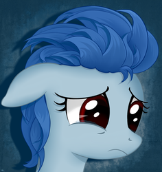 Size: 1118x1184 | Tagged: safe, artist:xn-d, oc, oc only, oc:brightsky, pony, bust, crying, portrait, prpg, solo