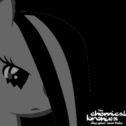 Size: 449x449 | Tagged: safe, fluttershy, g4, album cover, emoshy, parody, the chemical brothers