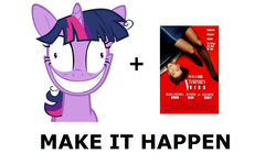 Size: 1337x796 | Tagged: safe, twilight sparkle, vampire, g4, exploitable meme, make it happen, meta, nicolas cage, twilight snapple