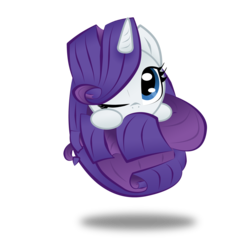 Size: 3508x3508 | Tagged: safe, artist:zackira, part of a set, rarity, pony, unicorn, g4, cute, female, high res, mare, rariball, raribetes, simple background, solo, sphere ponies, transparent background