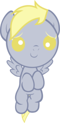 Size: 722x1483 | Tagged: safe, artist:beavernator, derpy hooves, pegasus, pony, g4, baby, baby pony, female, flying, foal, mare, simple background, solo, transparent background