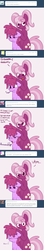 Size: 750x4247 | Tagged: safe, artist:skoon, berry punch, berryshine, cheerilee, earth pony, pony, lil-miss rarity, oh dat cheerilee, g4, ask, berrybetes, bipedal, blushing, burp, cute, dialogue, drunk, female, looking at you, pigtails, siblings, simple background, sisters, sleeping, tail, white background