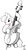 Size: 570x1110 | Tagged: safe, artist:masternodra, octavia melody, earth pony, pony, g4, bipedal, black and white, cello, female, grayscale, hoof hold, mare, monochrome, musical instrument, partial color, solo