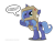 Size: 2787x2152 | Tagged: safe, artist:fongsaunder, princess luna, alicorn, pony, g4, astronaut, cardboard box, cute, dialogue, female, filly, looking up, pointing, raised hoof, simple background, smiling, solo, speech bubble, transparent background, underhoof, vector, woona