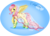 Size: 3507x2550 | Tagged: safe, artist:amenoo, fluttershy, pegasus, pony, g4, clothes, dress, female, high res, mare, solo, wedding gown