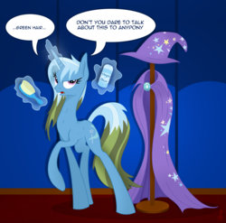 Size: 2000x1974 | Tagged: safe, artist:ardas91, trixie, pony, unicorn, g4, brush, cape, clothes, concave belly, female, hairbrush, hat, lanky, levitation, long legs, magic, mane dye, mare, skinny, solo, tall, telekinesis, thin, trixie's cape, trixie's hat