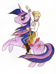 Size: 387x512 | Tagged: safe, artist:sovwi, twilight sparkle, g4, fanfic, napoleon ii, the son of the emperor