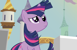 Size: 7128x4657 | Tagged: dead source, safe, artist:waranto, twilight sparkle, pony, unicorn, g4, season 3, the crystal empire, absurd resolution, female, flowing mane, mare, solo, the failure song, unicorn twilight, vector, windswept mane