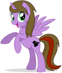 Size: 1024x1210 | Tagged: dead source, safe, artist:kumkrum, oc, oc only, alicorn, pony, alicorn oc, horn, wings