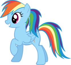 Size: 900x826 | Tagged: safe, artist:iforgetshit, rainbow dash, pony, g4, female, ponytail, simple background, solo, transparent background, vector