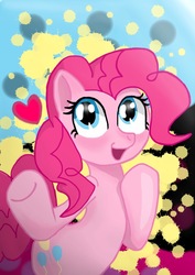Size: 682x966 | Tagged: safe, artist:chaos-flare44, pinkie pie, earth pony, pony, g4, female, solo
