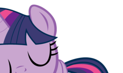 Size: 1800x1080 | Tagged: safe, artist:shadyhorseman, twilight sparkle, pony, unicorn, g4, eyes closed, female, kissing, mare, offscreen character, pov, simple background, smooch, solo, transparent background, unicorn twilight