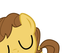 Size: 5225x3700 | Tagged: safe, artist:shadyhorseman, caramel, pony, g4, eyes closed, kissing, male, offscreen character, pov, smooch, solo, stallion