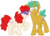 Size: 786x572 | Tagged: safe, artist:bux, snails, twist, earth pony, pony, unicorn, g4, female, glasses, kissing, male, ship:snailstwist, shipping, simple background, straight, transparent background