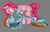 Size: 736x474 | Tagged: safe, artist:beato-riiche, pinkie pie, rainbow dash, g4, female, lesbian, ship:pinkiedash, shipping, wingboner