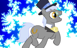 Size: 900x563 | Tagged: safe, caesar, count caesar, earth pony, pony, g4, hat, male, monocle and top hat, stallion, wallpaper