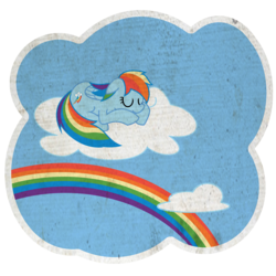 Size: 2500x2500 | Tagged: safe, artist:thedeseasedcow, rainbow dash, pony, g4, female, high res, solo