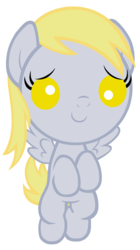 Size: 1280x2280 | Tagged: safe, artist:beavernator, derpy hooves, pegasus, pony, g4, baby, baby pony, female, filly, foal, solo