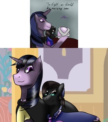 Size: 1123x1271 | Tagged: safe, twilight sparkle, g4, lupo, pony prom, tumblr, werelight shine