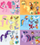 Size: 1000x1143 | Tagged: safe, applejack, fluttershy, pinkie pie, rainbow dash, rarity, scootaloo, twilight sparkle, g4, crossover, female, mane six, pokémon, pokémon team, scootachicken