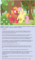 Size: 599x1042 | Tagged: safe, artist:thephoebster, big macintosh, fluttershy, earth pony, pony, g4, 4chan, 4chan screencap, colt, filly, male, ship:fluttermac, shipping, stallion, story included, straight