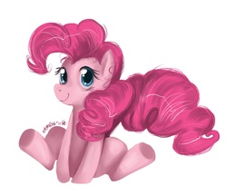 Size: 1090x940 | Tagged: safe, artist:kaphrin, pinkie pie, earth pony, pony, g4, female, solo