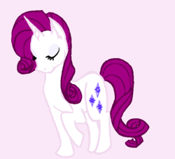 Size: 607x552 | Tagged: safe, artist:ted-rumsworth, artist:yuri-tier, rarity, pony, g4, solo