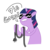 Size: 2000x2000 | Tagged: safe, artist:blue-von, artist:reecyboy42, twilight sparkle, pony, unicorn, g4, dat ass, dis cord, female, high res, hoof hold, lip bite, mare, power cord, pun, simple background, solo, sunglasses, transparent background, vector