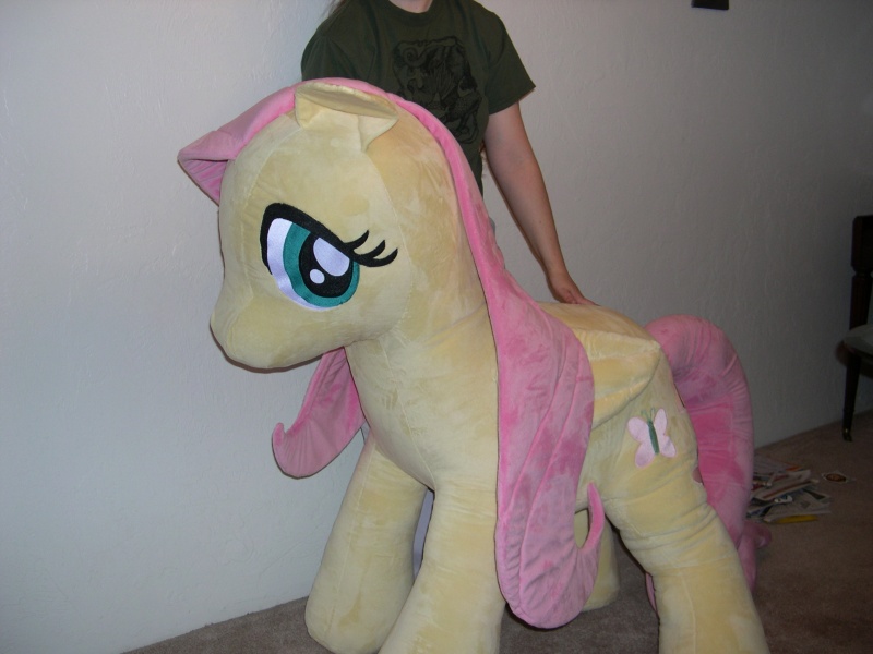 large fluttershy plush