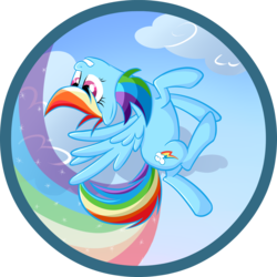 Size: 1862x1862 | Tagged: dead source, safe, artist:zap-apple, rainbow dash, pegasus, pony, g4, female, mare, solo