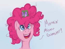 Size: 534x406 | Tagged: safe, artist:lowkey, gummy, pinkie pie, g4