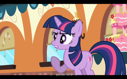 Size: 1024x640 | Tagged: safe, screencap, twilight sparkle, g4, mmmystery on the friendship express, yahoo, youtube caption