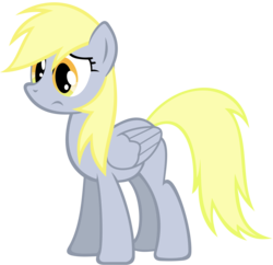 Size: 4000x3865 | Tagged: safe, artist:superponytime, derpy hooves, pegasus, pony, g4, female, mare, simple background, solo, transparent background, vector
