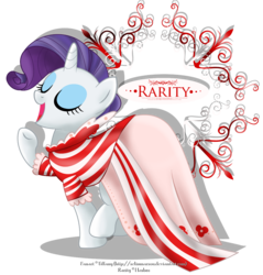 Size: 1200x1255 | Tagged: safe, artist:tiffanymarsou, rarity, pony, unicorn, g4, clothes, dress, female, mare, simple background, solo, transparent background