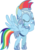 Size: 1600x2270 | Tagged: safe, artist:ocarina0ftimelord, rainbow dash, pony, g4, season 3, the crystal empire, armor, crystal guard armor, female, jousting, simple background, solo, transparent background, vector