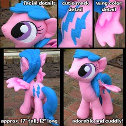 Size: 576x576 | Tagged: artist needed, safe, firefly, pegasus, g1, g4, g1 to g4, generation leap, irl, multiple views, outdoors, photo, plushie, spread wings, toy, wings