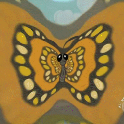 Size: 256x256 | Tagged: safe, screencap, butterfly, g4, may the best pet win, animated, cropped, hypnosis, loop