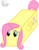 Size: 2100x2700 | Tagged: safe, artist:pkgam, fluttershy, pegasus, pony, g4, butter, female, flutterbutter, high res, literal buttershy, mare, pun, simple background, transparent background