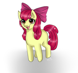 Size: 1580x1476 | Tagged: safe, artist:mscootaloo, apple bloom, earth pony, pony, g4, female, solo