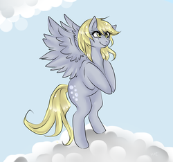 Size: 1580x1476 | Tagged: safe, artist:mscootaloo, derpy hooves, pegasus, pony, g4, female, mare, solo