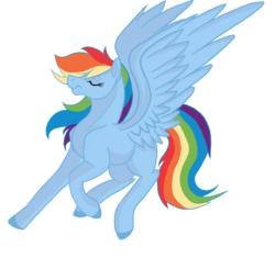 Size: 2748x2582 | Tagged: safe, artist:cluttercluster, rainbow dash, pony, g4, female, high res, older, solo