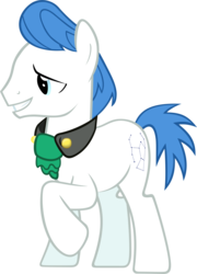 Size: 2547x3531 | Tagged: safe, artist:kishmond, orion, shooting star (g4), earth pony, pony, g4, background pony, high res, male, raised hoof, simple background, solo, stallion, transparent background, vector